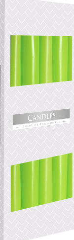 GREEN - Tapered Candle