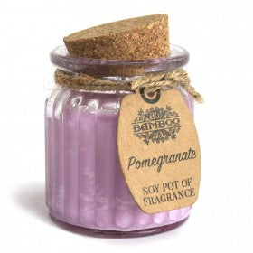 Pomegranate Soy Wax Candle